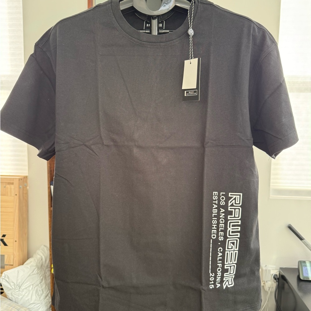 Rawgear Black T-Shirt for Men high quality size S